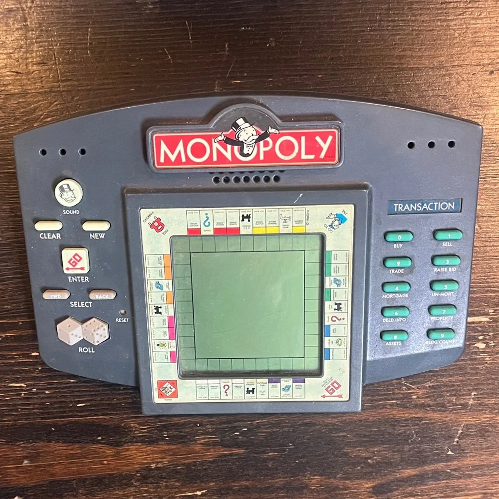 Monopoly Vintage Handheld Electronic Game